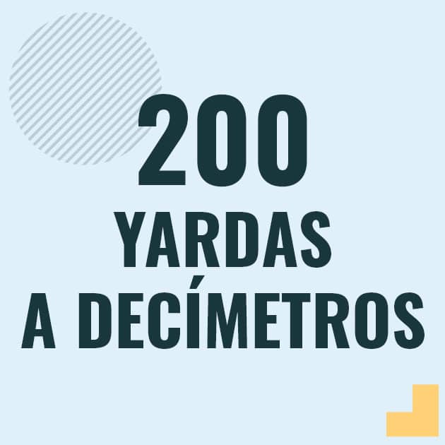 Conversión de 200 yardas a decimetros Profesor en pizarra explicando cuanto es 200 yardas en decimetros o como pasar de 200 yd a dm