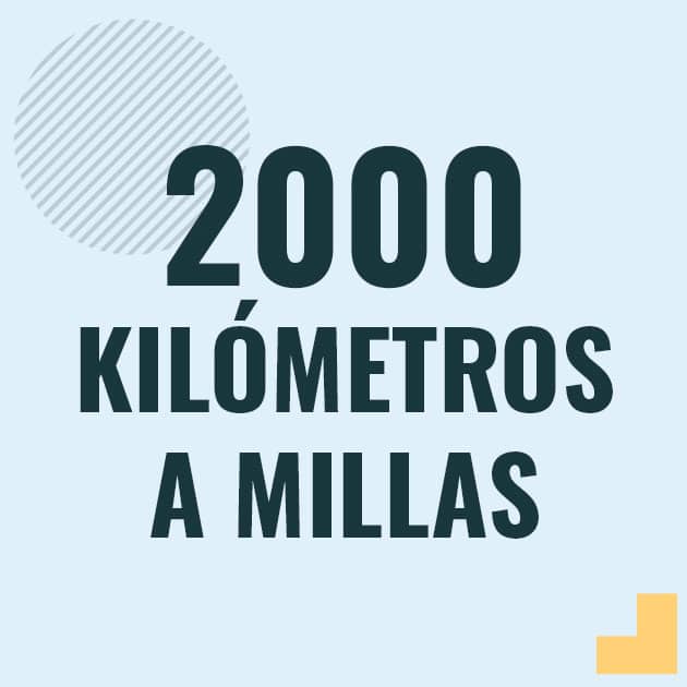 Conversión de 2000 kilometros a millas Profesor en pizarra explicando cuanto es 2000 kilometros en millas o como pasar de 2000 km a mi