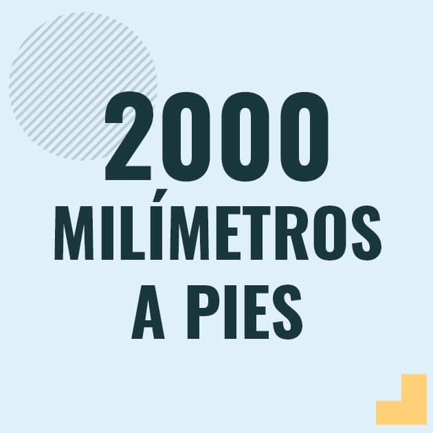 Conversión de 2000 milimetros a pies Profesor en pizarra explicando cuanto es 2000 milimetros en pies o como pasar de 2000 mm a ft