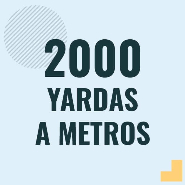 Conversión de 2000 yardas a metros Profesor en pizarra explicando cuanto es 2000 yardas en metros o como pasar de 2000 yd a m