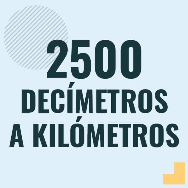 Profesor en pizarra explicando cuanto es 2500 decimetros en kilometros o como pasar de 2500 dm a km
