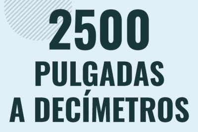 Profesor en pizarra explicando cuanto es 2500 pulgadas en decimetros o como pasar de 2500 in a dm