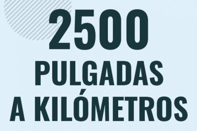 Profesor en pizarra explicando cuanto es 2500 pulgadas en kilometros o como pasar de 2500 in a km