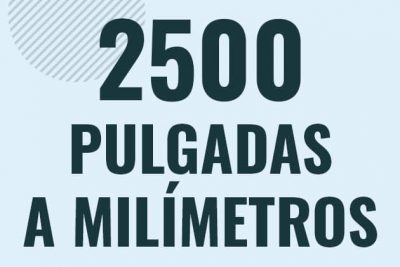 Profesor en pizarra explicando cuanto es 2500 pulgadas en milimetros o como pasar de 2500 in a mm