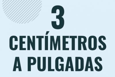 Profesor en pizarra explicando cuanto es 3 centimetros en pulgadas o como pasar de 3 cm a in