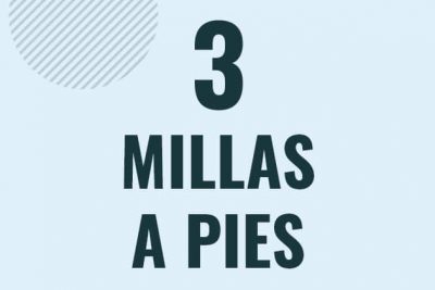 Profesor en pizarra explicando cuanto es 3 millas en pies o como pasar de 3 mi a ft