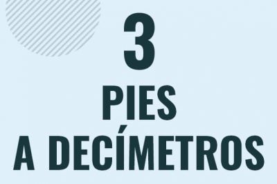 Profesor en pizarra explicando cuanto es 3 pies en decimetros o como pasar de 3 ft a dm