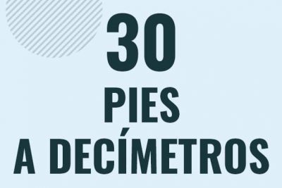 Profesor en pizarra explicando cuanto es 30 pies en decimetros o como pasar de 30 ft a dm