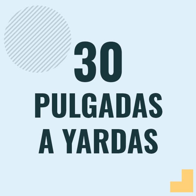 Conversión de 30 pulgadas a yardas Profesor en pizarra explicando cuanto es 30 pulgadas en yardas o como pasar de 30 in a yd