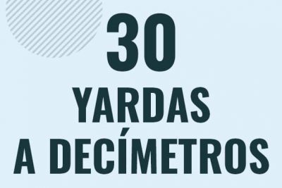 Profesor en pizarra explicando cuanto es 30 yardas en decimetros o como pasar de 30 yd a dm