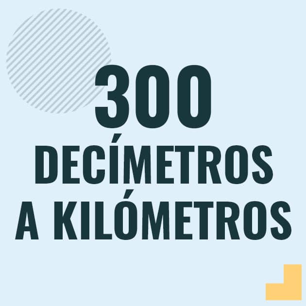 Profesor en pizarra explicando cuanto es 300 decimetros en kilometros o como pasar de 300 dm a km