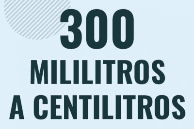 Profesor en pizarra explicando cuanto es 300 mililitros en centilitros o como pasar de 300 ml a cl