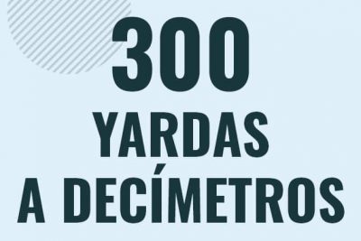 Profesor en pizarra explicando cuanto es 300 yardas en decimetros o como pasar de 300 yd a dm