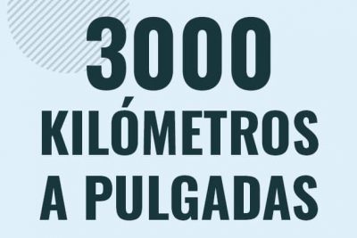 Profesor en pizarra explicando cuanto es 3000 kilometros en pulgadas o como pasar de 3000 km a in