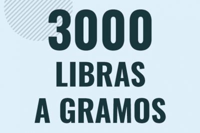 Profesor en pizarra explicando cuanto es 3000 libras en gramos o como pasar de 3000 lb a g