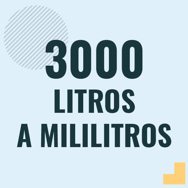 Conversión de 3000 litros a mililitros Profesor en pizarra explicando cuanto es 3000 litros en mililitros o como pasar de 3000 l a ml