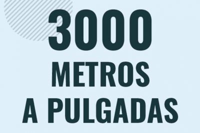 Profesor en pizarra explicando cuanto es 3000 metros en pulgadas o como pasar de 3000 m a in