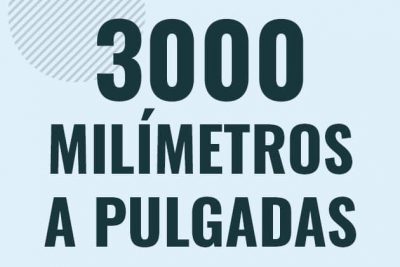 Profesor en pizarra explicando cuanto es 3000 milimetros en pulgadas o como pasar de 3000 mm a in