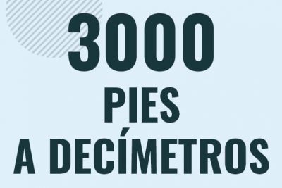 Profesor en pizarra explicando cuanto es 3000 pies en decimetros o como pasar de 3000 ft a dm