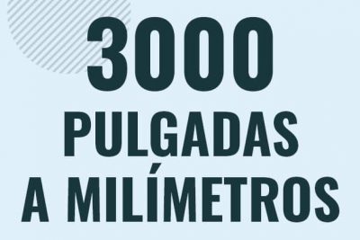 Profesor en pizarra explicando cuanto es 3000 pulgadas en milimetros o como pasar de 3000 in a mm