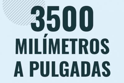 Profesor en pizarra explicando cuanto es 3500 milimetros en pulgadas o como pasar de 3500 mm a in