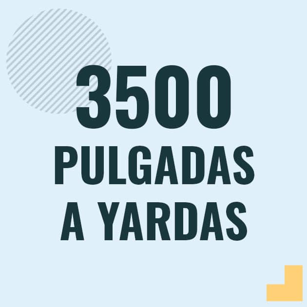 Conversión de 3500 pulgadas a yardas Profesor en pizarra explicando cuanto es 3500 pulgadas en yardas o como pasar de 3500 in a yd