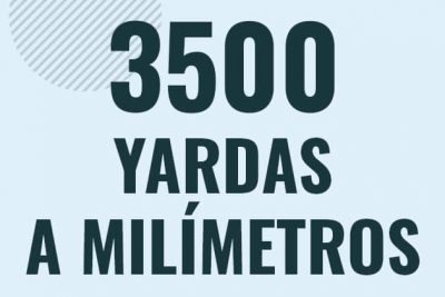 Profesor en pizarra explicando cuanto es 3500 yardas en milimetros o como pasar de 3500 yd a mm