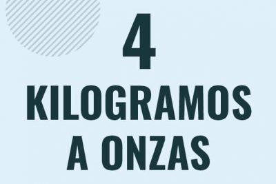 Profesor en pizarra explicando cuanto es 4 kilogramos en onzas o como pasar de 4 kg a oz