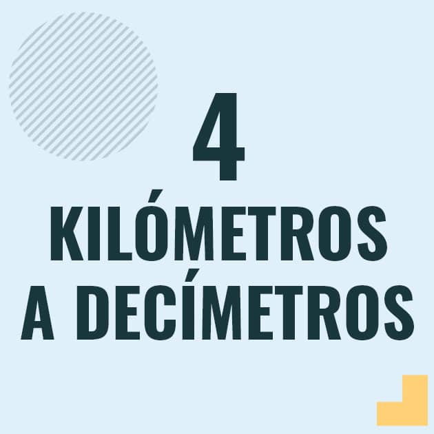 Conversión de 4 kilometros a decimetros Profesor en pizarra explicando cuanto es 4 kilometros en decimetros o como pasar de 4 km a dm