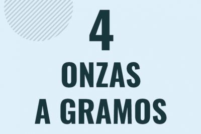Profesor en pizarra explicando cuanto es 4 onzas en gramos o como pasar de 4 oz a g