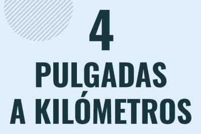 Profesor en pizarra explicando cuanto es 4 pulgadas en kilometros o como pasar de 4 in a km