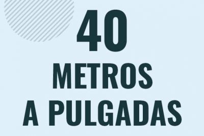 Profesor en pizarra explicando cuanto es 40 metros en pulgadas o como pasar de 40 m a in
