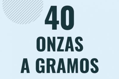 Profesor en pizarra explicando cuanto es 40 onzas en gramos o como pasar de 40 oz a g