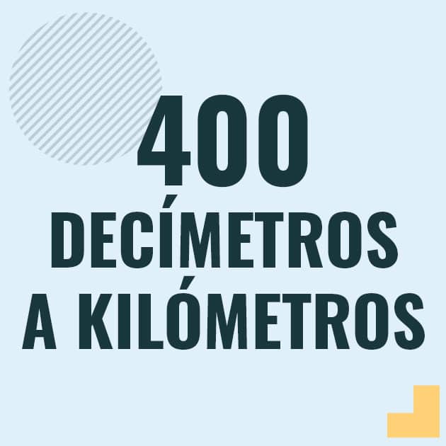 Profesor en pizarra explicando cuanto es 400 decimetros en kilometros o como pasar de 400 dm a km