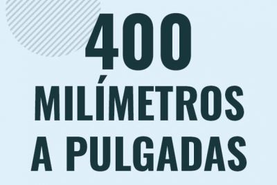 Profesor en pizarra explicando cuanto es 400 milimetros en pulgadas o como pasar de 400 mm a in