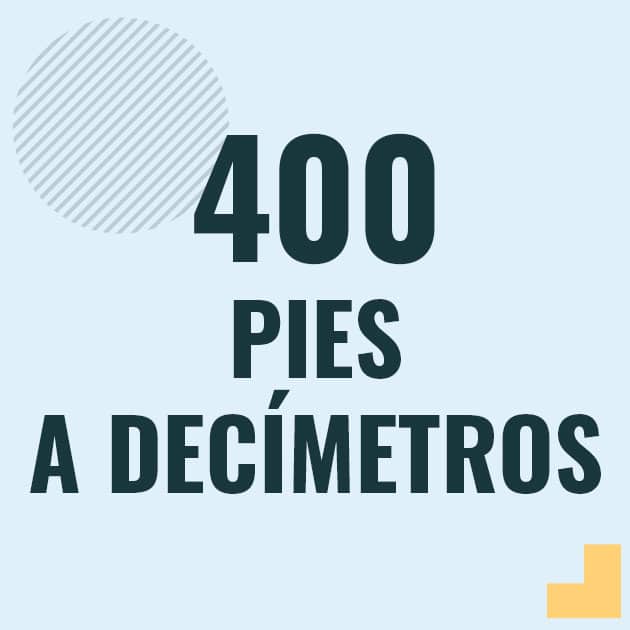 Conversión de 400 pies a decimetros Profesor en pizarra explicando cuanto es 400 pies en decimetros o como pasar de 400 ft a dm