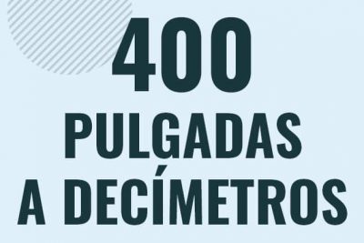 Profesor en pizarra explicando cuanto es 400 pulgadas en decimetros o como pasar de 400 in a dm