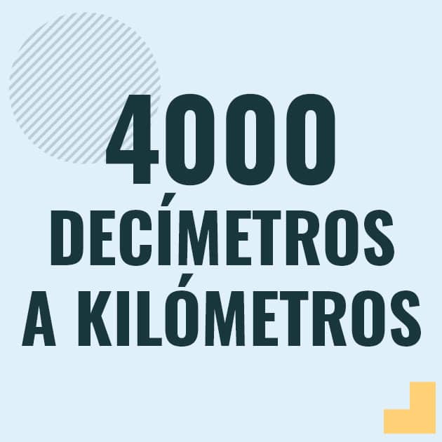 Profesor en pizarra explicando cuanto es 4000 decimetros en kilometros o como pasar de 4000 dm a km