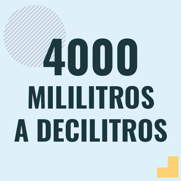 Profesor en pizarra explicando cuanto es 4000 mililitros en decilitros o como pasar de 4000 ml a dl