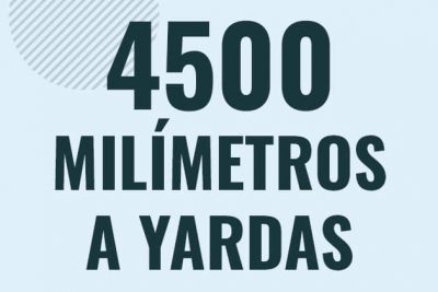 Profesor en pizarra explicando cuanto es 4500 milimetros en yardas o como pasar de 4500 mm a yd