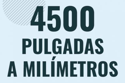 Profesor en pizarra explicando cuanto es 4500 pulgadas en milimetros o como pasar de 4500 in a mm