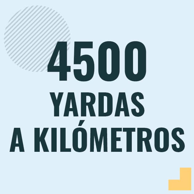 Profesor en pizarra explicando cuanto es 4500 yardas en kilometros o como pasar de 4500 yd a km