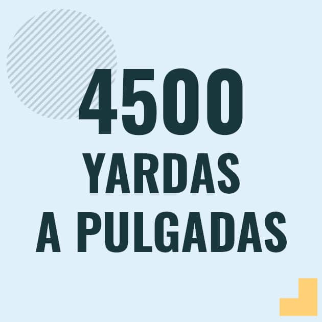 Conversión de 4500 yardas a pulgadas Profesor en pizarra explicando cuanto es 4500 yardas en pulgadas o como pasar de 4500 yd a in