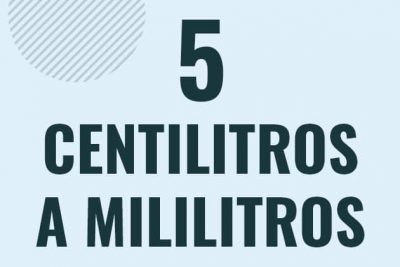 Profesor en pizarra explicando cuanto es 5 centilitros en mililitros o como pasar de 5 cl a ml