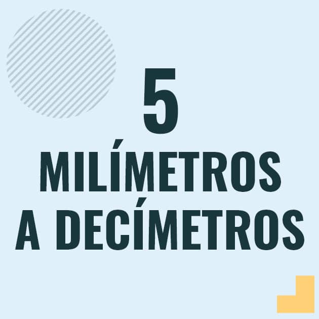 Profesor en pizarra explicando cuanto es 5 milimetros en decimetros o como pasar de 5 mm a dm