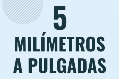 Profesor en pizarra explicando cuanto es 5 milimetros en pulgadas o como pasar de 5 mm a in