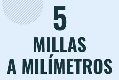 Profesor en pizarra explicando cuanto es 5 millas en milimetros o como pasar de 5 mi a mm
