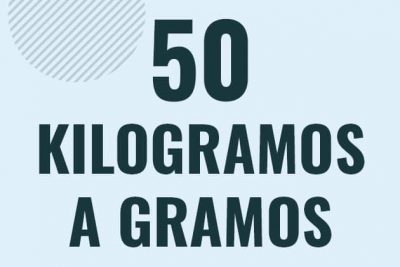 Profesor en pizarra explicando cuanto es 50 kilogramos en gramos o como pasar de 50 kg a g