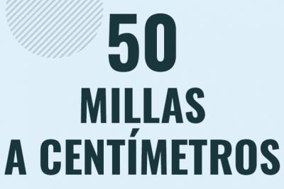Profesor en pizarra explicando cuanto es 50 millas en centimetros o como pasar de 50 mi a cm