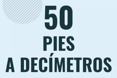 Profesor en pizarra explicando cuanto es 50 pies en decimetros o como pasar de 50 ft a dm